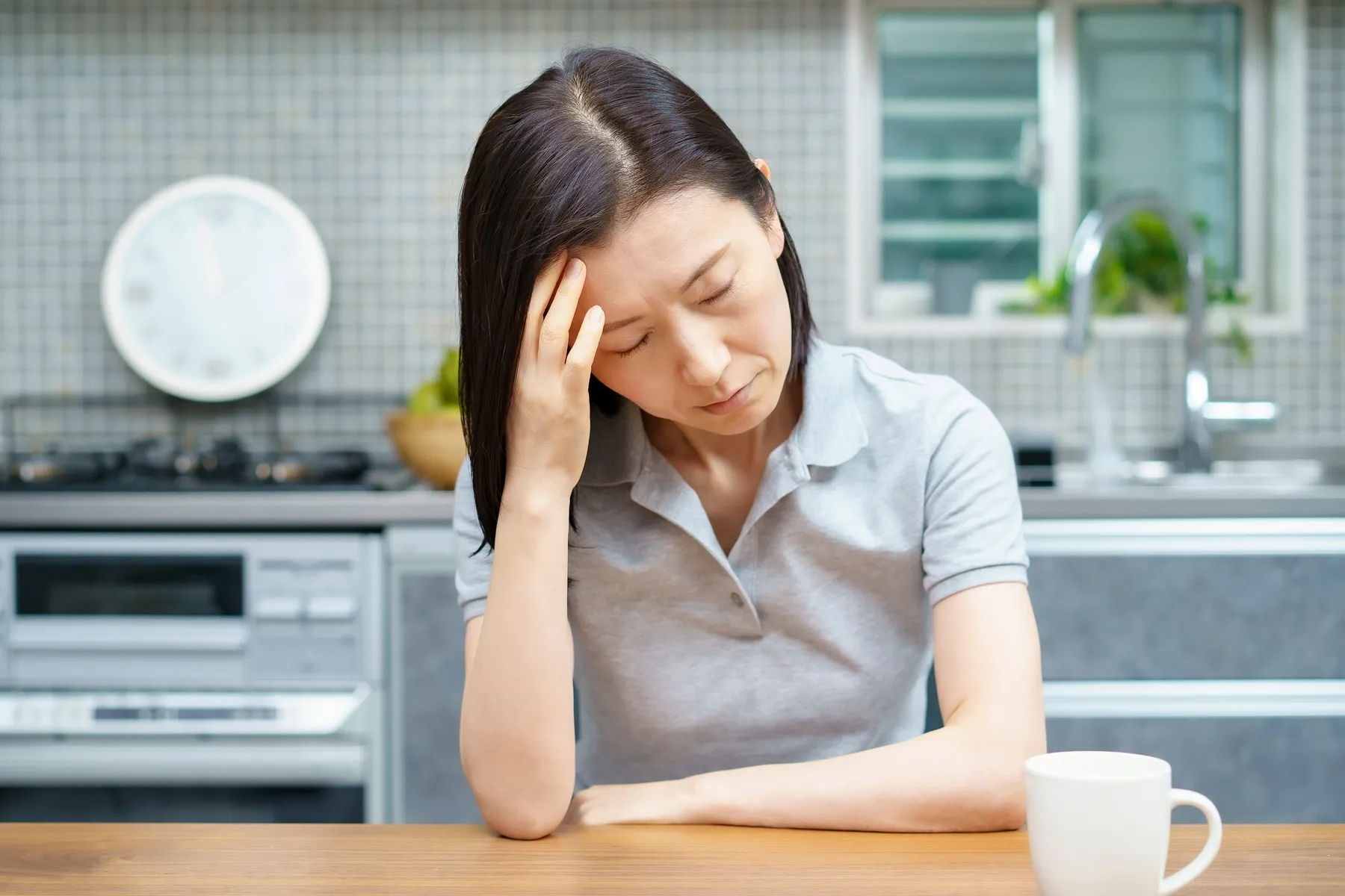 更年期に悩む女性
